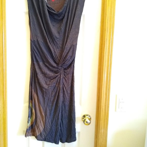 desigual light sleeveless summer dress - Picture 5 of 14